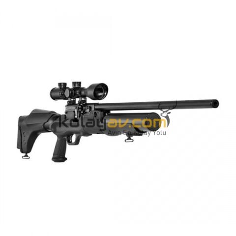 Hatsan Hercules 666 QE 6.35mm FFP Dürbün + Scuba PCP Havalı Tüfek (Pro Carbon Set)