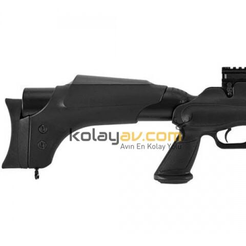 Hatsan Hercules 666 QE 6.35mm FFP Dürbün + Scuba PCP Havalı Tüfek (Pro Carbon Set)