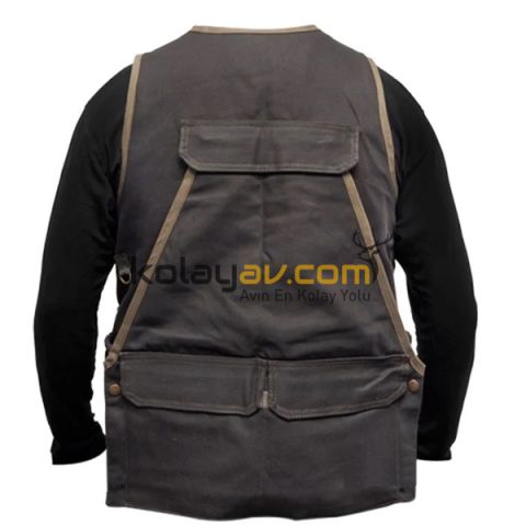 Hunthink Haki Avcı Yeleği (2XL Beden Yelek)