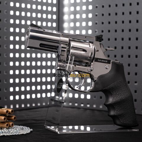 ASG Dan Wesson 715 Magnum 2.5'' Gümüş Toplu Co2 Havalı Tabanca