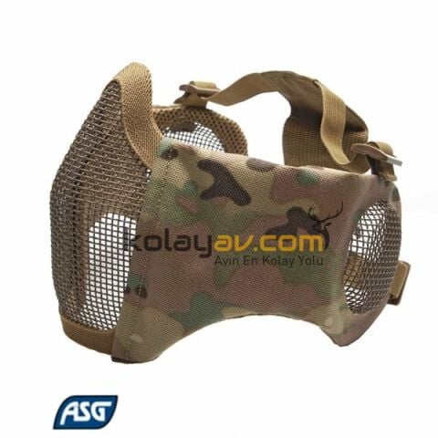 ASG Kulak ve Ağız Korumalı Airsoft Maske Kamuflaj (19235)