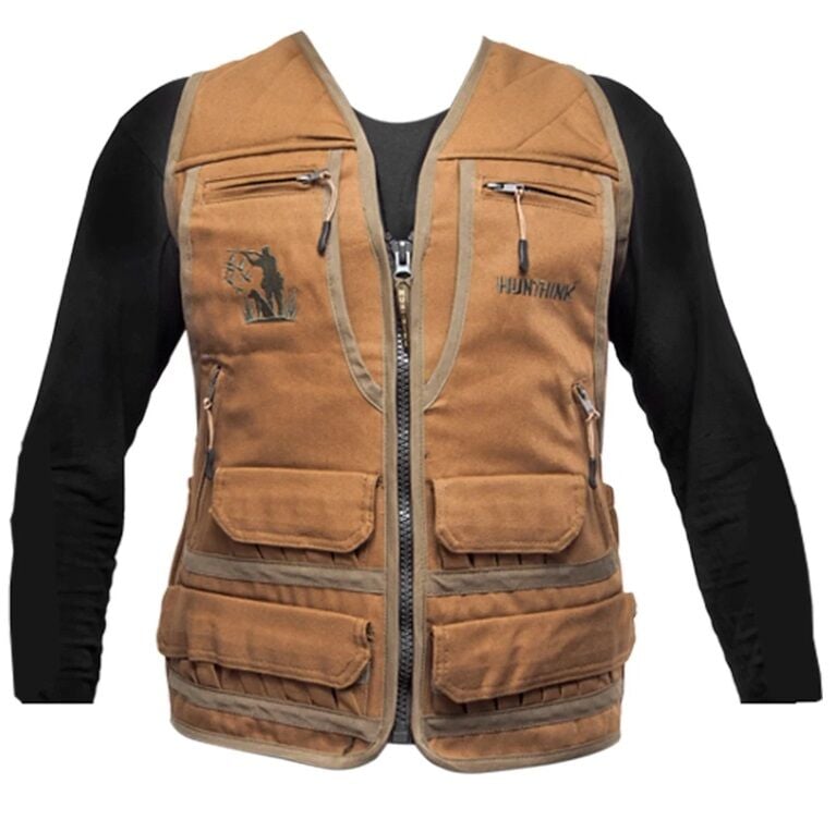 Hunthink Camel Avcı Yeleği (3XL Beden Yelek)