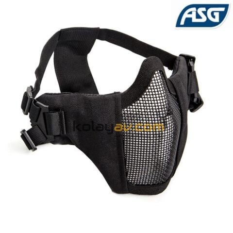ASG Çene Ağız Korumalı Airsoft Maske Siyah (19079)