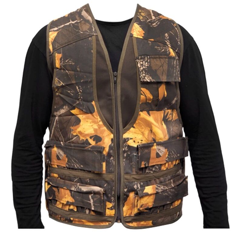Hunthink Orman Kamuflaj Avcı Yeleği 2xl Beden