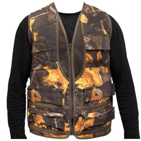 Hunthink Orman Kamuflaj Avcı Yeleği 2xl Beden