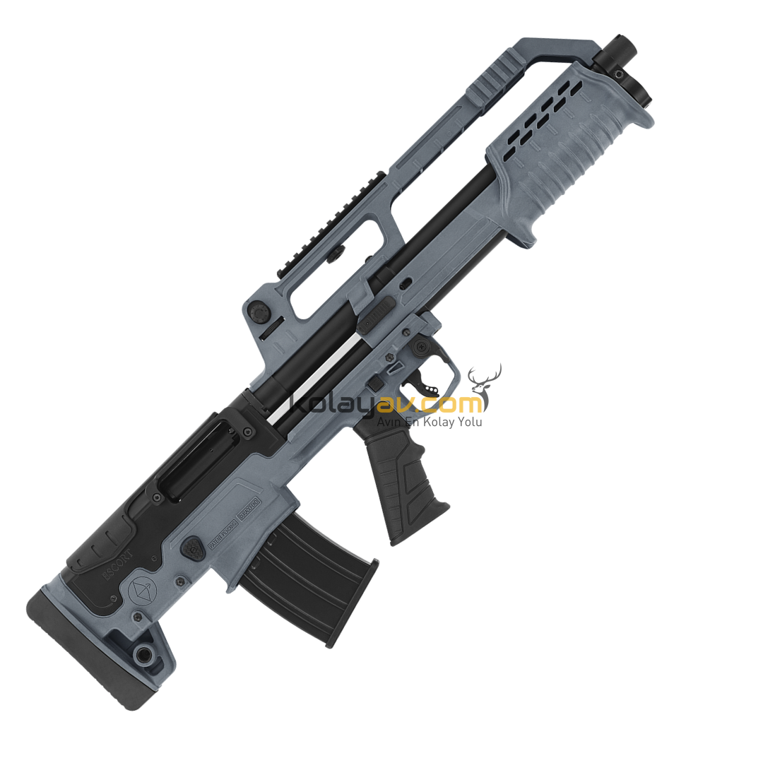 Hatsan Escort Bulltac Mag Gri Şarjörlü Pompalı 12 Kalibre Av Tüfeği