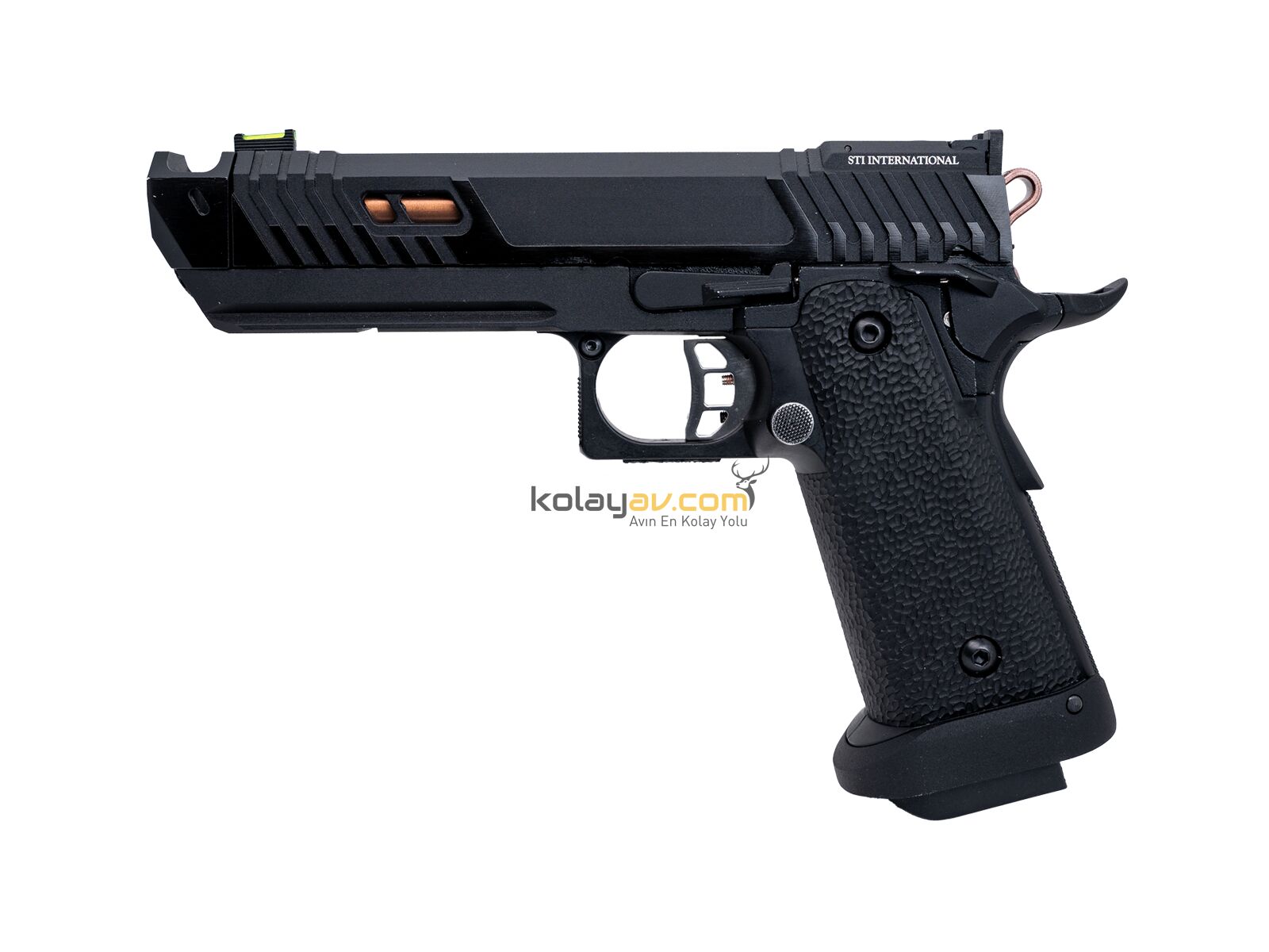 ASG STI Pit Viper Black Blowback Airsoft Tabanca