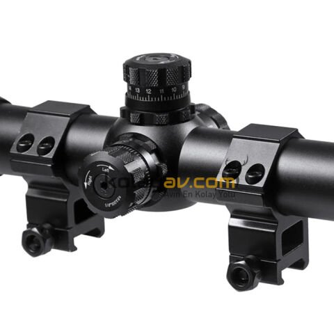 BARSKA 10-40X50 MM SWAT IR MIL DOT Tüfek Dürbünü
