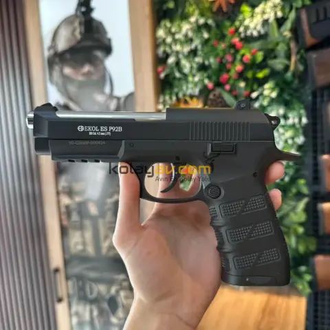 Ekol Es P92B Blowback Siyah Havalı Tabanca