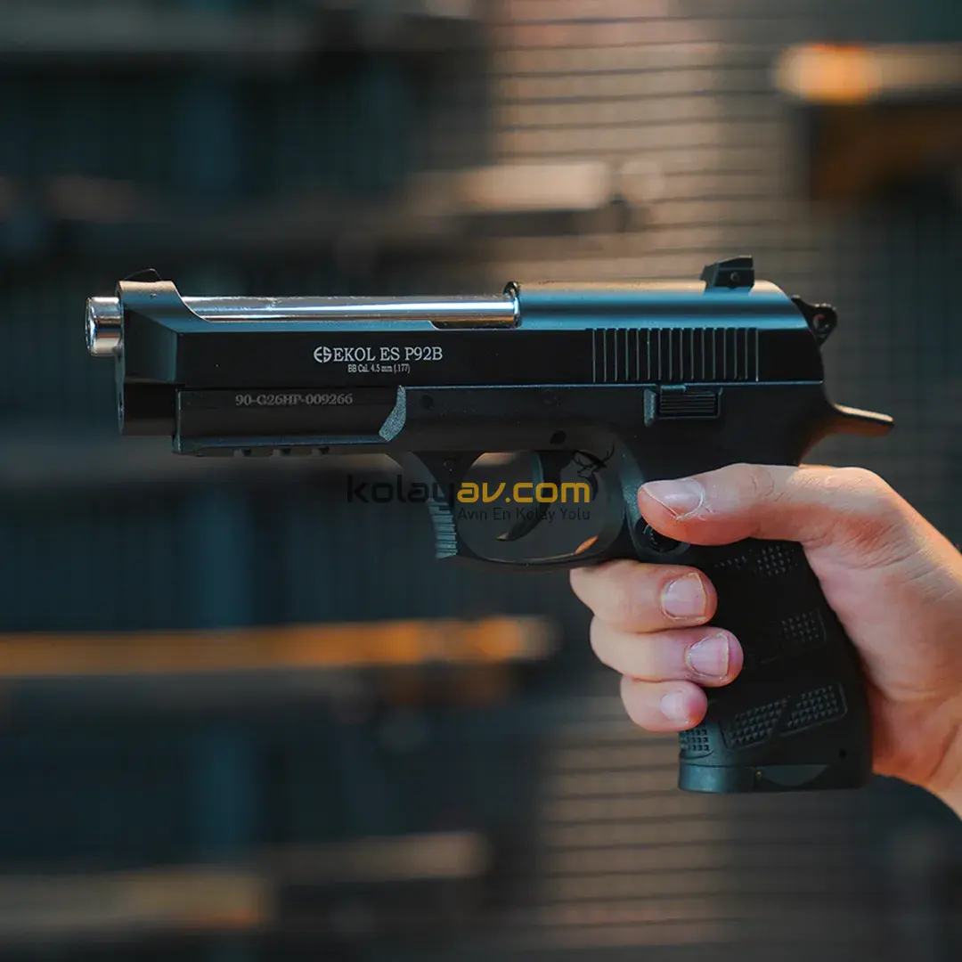 Ekol Es P92B Blowback Siyah Havalı Tabanca