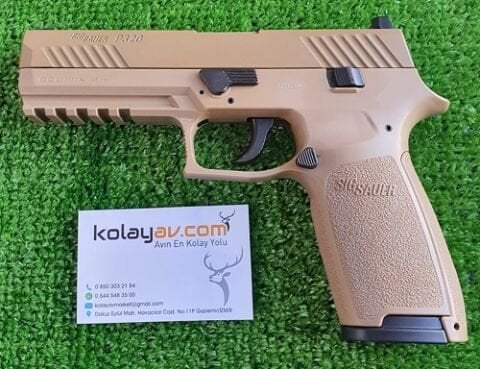 Sig Sauer P320 Çöl Blowback Havalı Tabanca (Pellet)