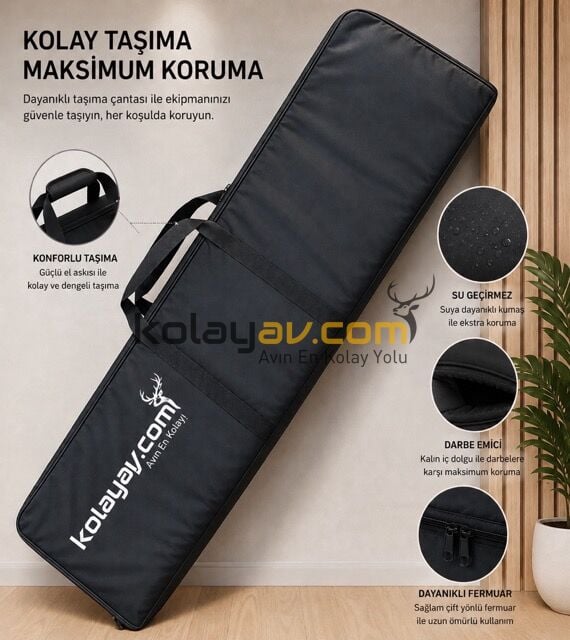 Kolay Av Tüfek Kılıfı Dikdörtgen 100cm