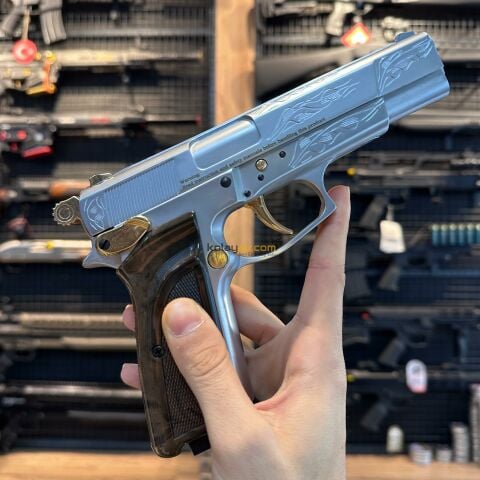 EKOL ES 66 Havalı Tabanca 4.5 mm - Beyaz Altın İşlemeli - 2026