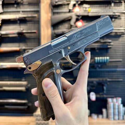 EKOL ES 66 Havalı Tabanca 4.5 mm - Füme Altın İşlemeli - 2025