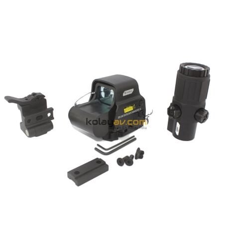 Swiss HD558 Kırmızı & Yeşil Işıklı Reddot ve G33 3x Magnifier(Yakınlaştırıcı) Set