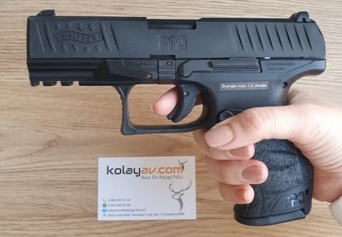 Umarex Walther PPQM2 6mm Airsoft Tabanca (Green Gas)