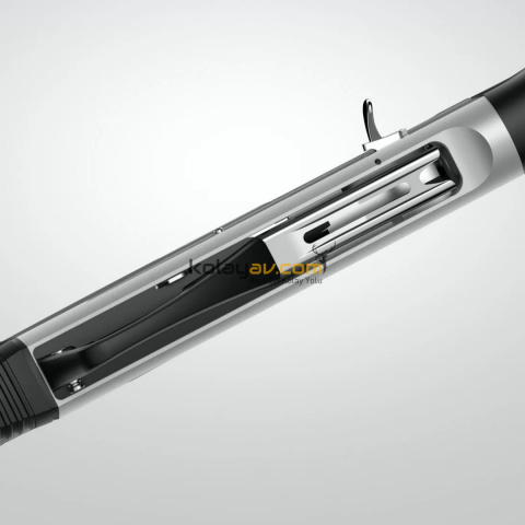 Aselkon Red Stone Parlak Gümüş Otomatik 12 Kalibre Av Tüfeği