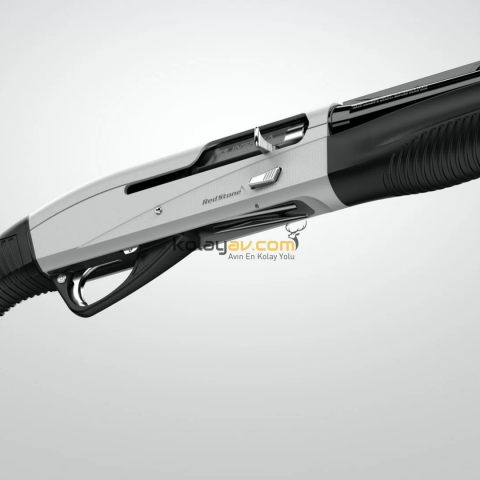 Aselkon Red Stone Parlak Gümüş Otomatik 12 Kalibre Av Tüfeği