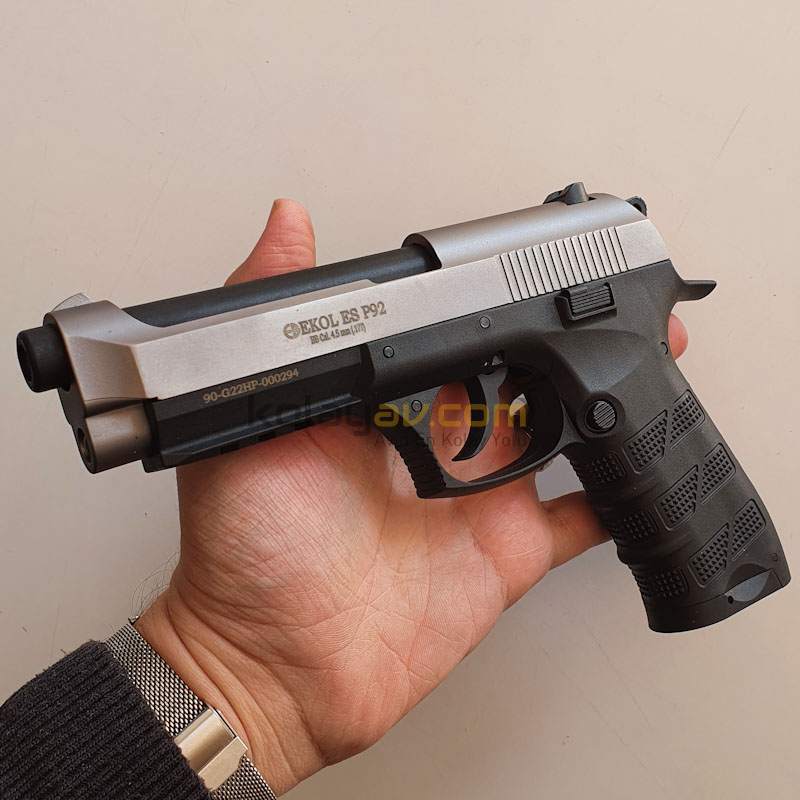 EKOL ES P92 Havalı Tabanca 4.5 mm - Füme