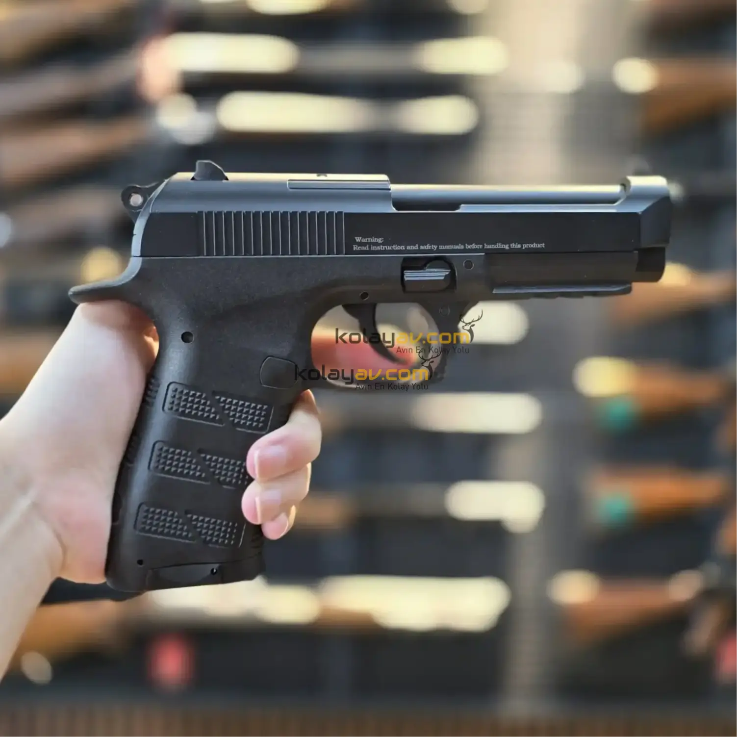 EKOL ES P92 Havalı Tabanca 4.5 mm - Siyah