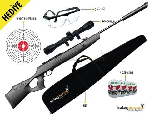 KRAL N-11 Gaz Piston Havalı Tüfek (Full Set)