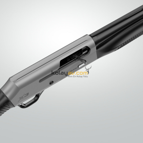 Aselkon X3 Parlak Gri Otomatik 12 Kalibre Av Tüfeği