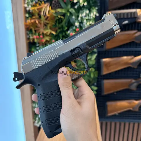 EKOL ES P92 Havalı Tabanca 4.5 mm - Parlak Krom