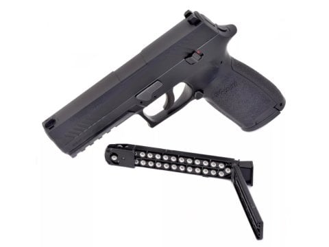 Sig Sauer P320 Siyah Blowback Havalı Tabanca (Pellet)