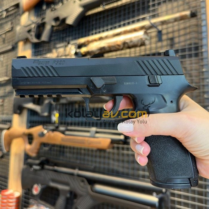 Sig Sauer P320 Siyah Blowback Havalı Tabanca (Pellet)