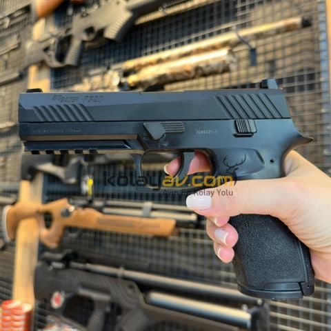 Sig Sauer P320 Siyah Blowback Havalı Tabanca (Pellet)