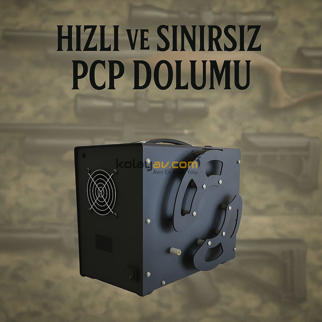 TUXING HPA & PCP Havalı Tüfek Kompresörü (4500 Psi / 300 Bar) – Akü ve Elektrikle Kullanım