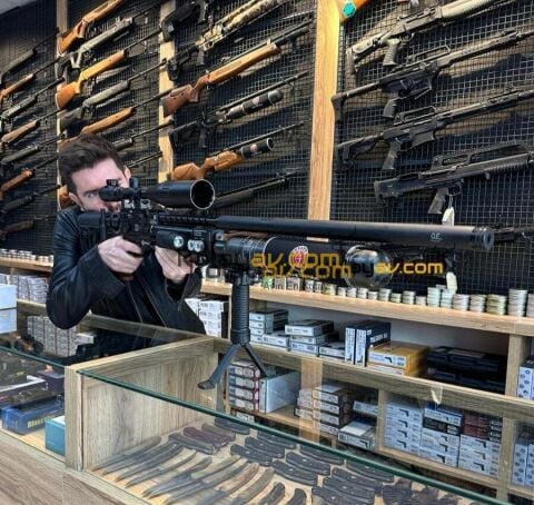 Hatsan Factor Sniper Long Dürbün+Scuba PCP Havalı Tüfek, 6.35mm (Elite Set)