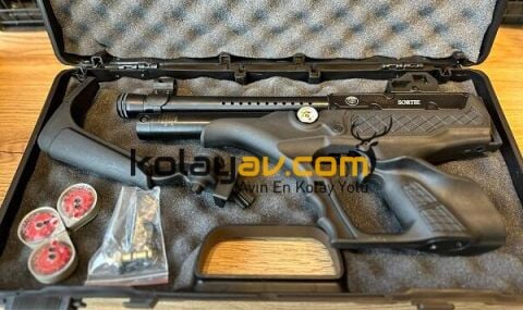 Hatsan Sortie Tactical Yarı Otomatik PCP Havalı Tabanca 6.35mm