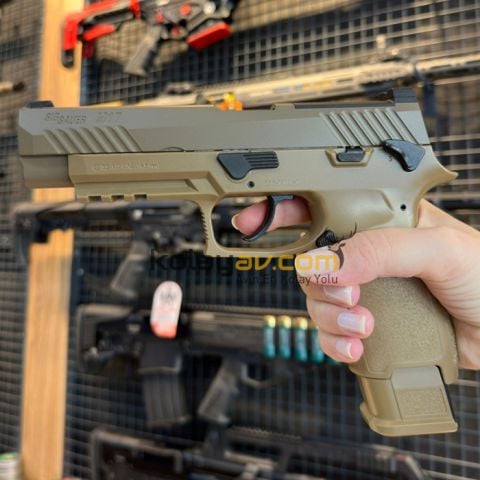 Sig Sauer P320 M17 Desert Blowback Havalı Tabanca (Pellet)