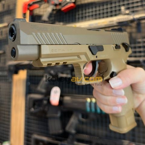 Sig Sauer P320 M17 Desert Blowback Havalı Tabanca (Pellet)