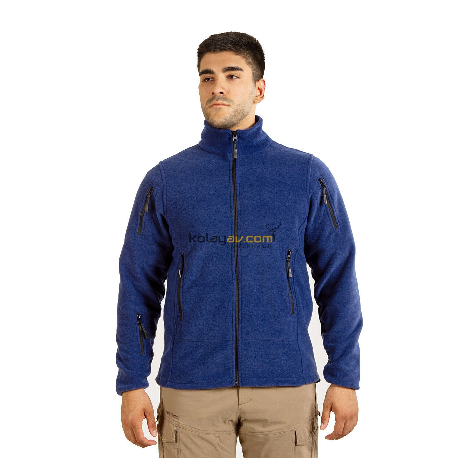 Hunthink 5 Cepli Polar Taktik Mont Mavi - 2X Large