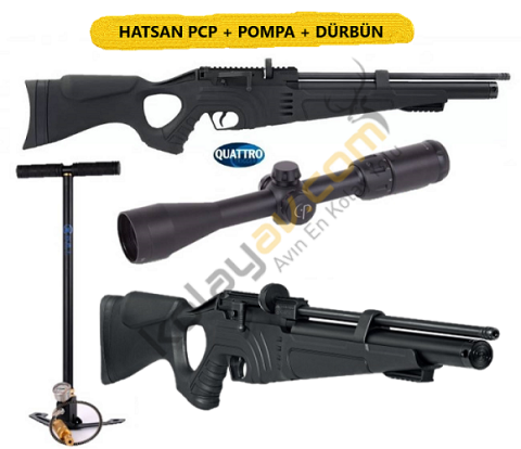 Hatsan Flash 101 Ultimate Combo PCP Havalı Tüfek (Dürbün + Pompa)