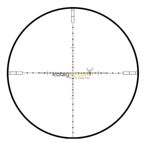 Swampdeer PT 6-24x50 IR SFP Tüfek Dürbünü