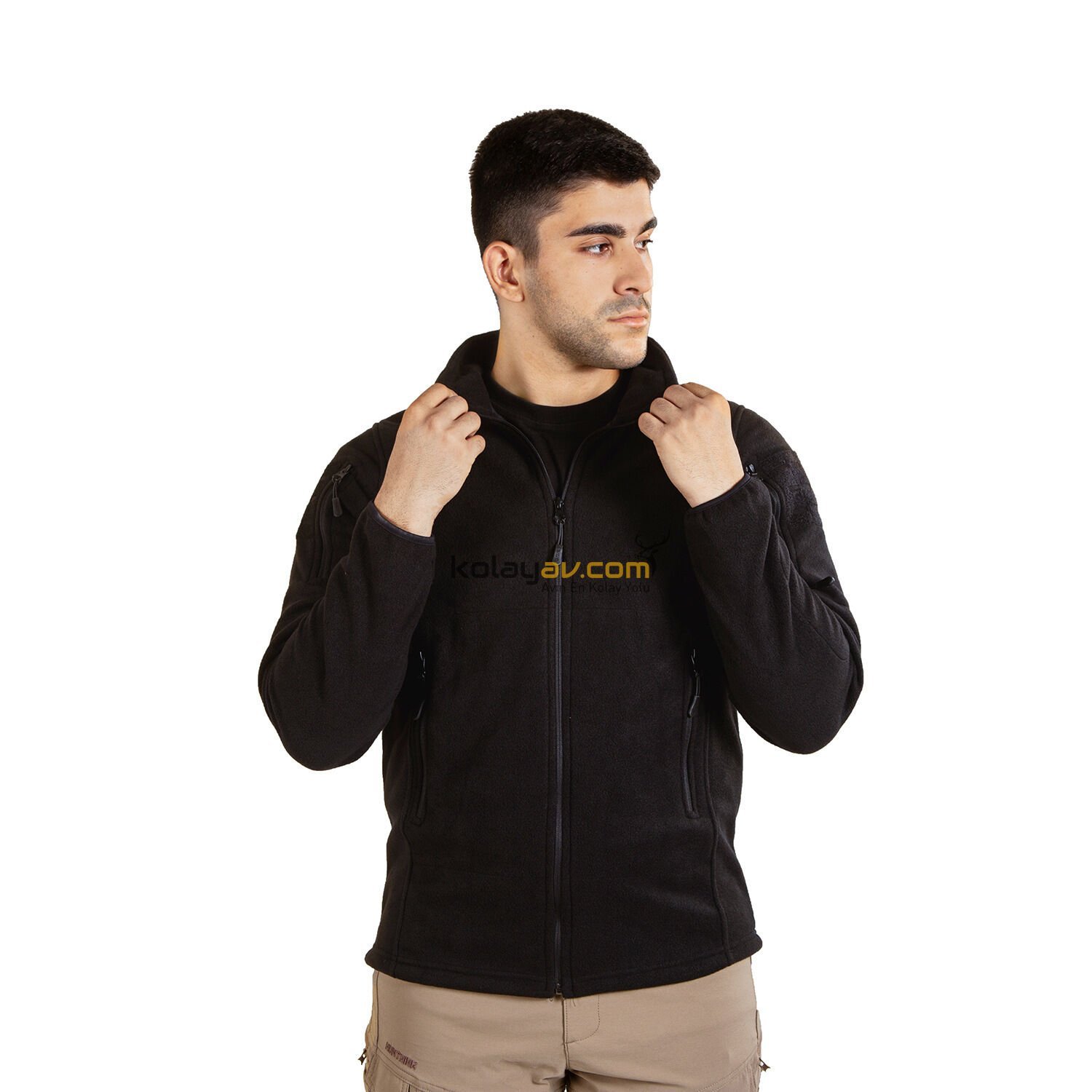 Hunthink 6 Cepli Polar Taktik Mont Siyah - 3X Large
