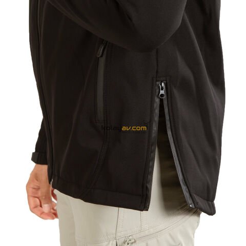 Hunthink Softshell Polar Taktik Mont Siyah - 3X Large