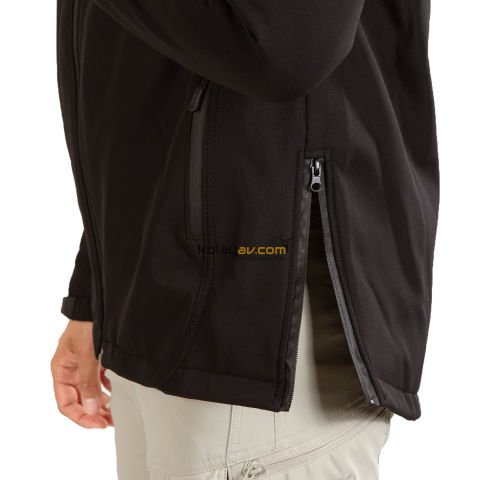 Hunthink Softshell Polar Taktik Mont Siyah - 2X Large