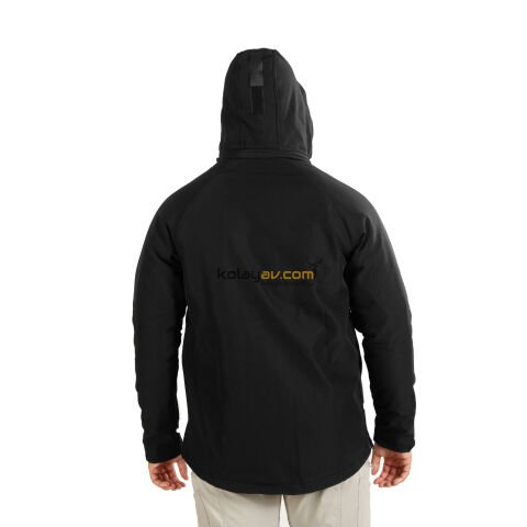 Hunthink Softshell Polar Taktik Mont Siyah - X Large
