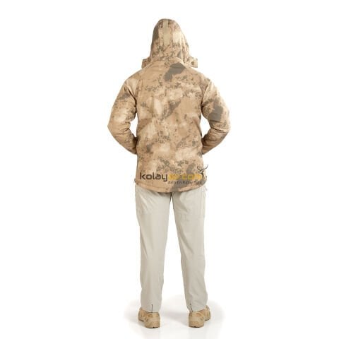 Hunthink Softshell Polar Taktik Mont Kamuflaj - 3X Large