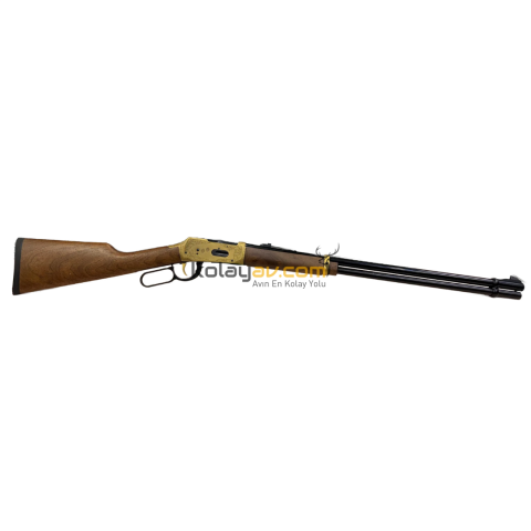 Haniç Bear Engraved Gold Lever Action(Levyeli) 36 Kalibre Av Tüfeği