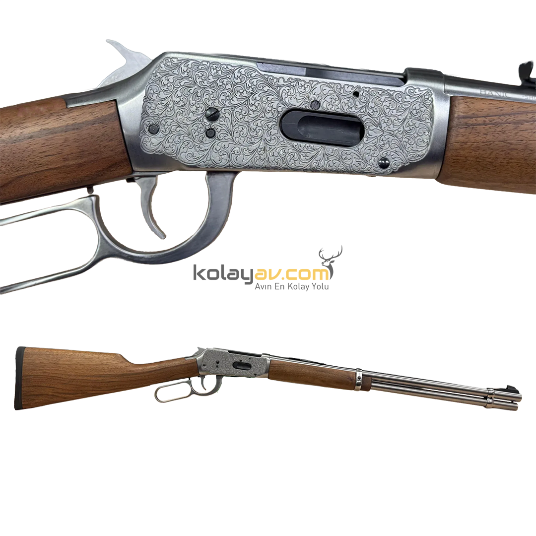Haniç GR5 İşlemeli Lever Action(Levyeli) 36 Kalibre Av Tüfeği