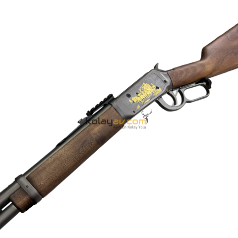 Haniç Special Engraved Altın Füme Lever Action(Levyeli) 36 Kalibre Av Tüfeği
