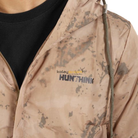 Hunthink Su Geçirmez Yağmurluk Kamuflaj - X Large