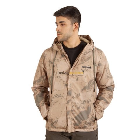 Hunthink Su Geçirmez Yağmurluk Kamuflaj - X Large