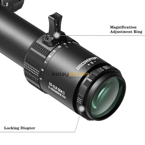Discovery ED-ELR GEN II 5-40x56 SFIR FFP Tüfek Dürbünü