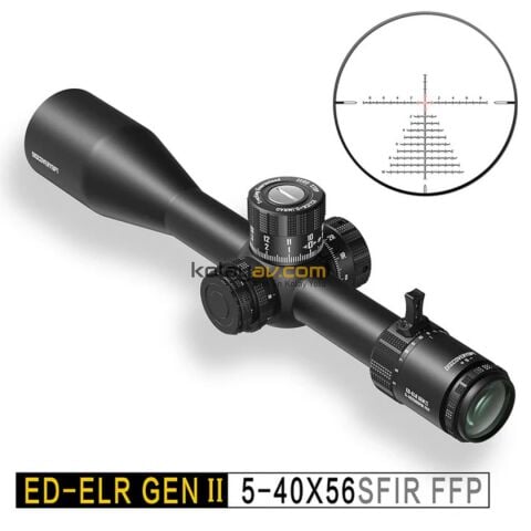 Discovery ED-ELR GEN II 5-40x56 SFIR FFP Tüfek Dürbünü